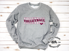 Load image into Gallery viewer, Streeters Volleyball Heart Grey (Youth and Adult)