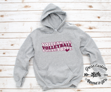 Load image into Gallery viewer, Streeters Volleyball Heart Grey (Youth and Adult)