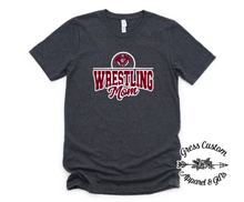 Load image into Gallery viewer, Wrestling Mom Shirt, Personalize With Team Colors