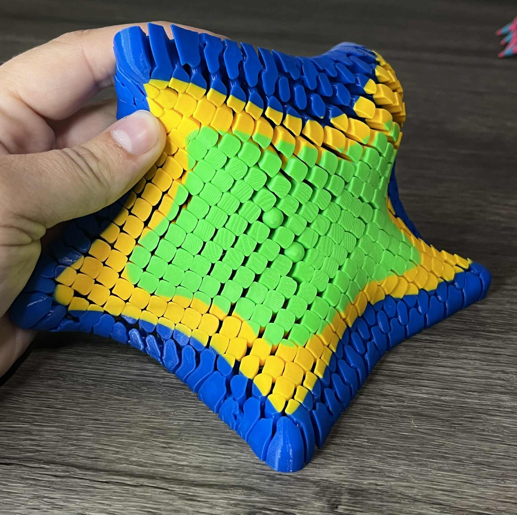 Large Flexi Starfish Sensory Fidget - Choose Your Own Colors