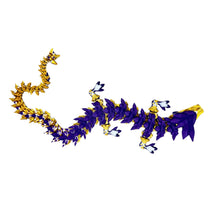 Load image into Gallery viewer, Multi Color 3D Printed Crystal Dragon - Custom Colors Available!
