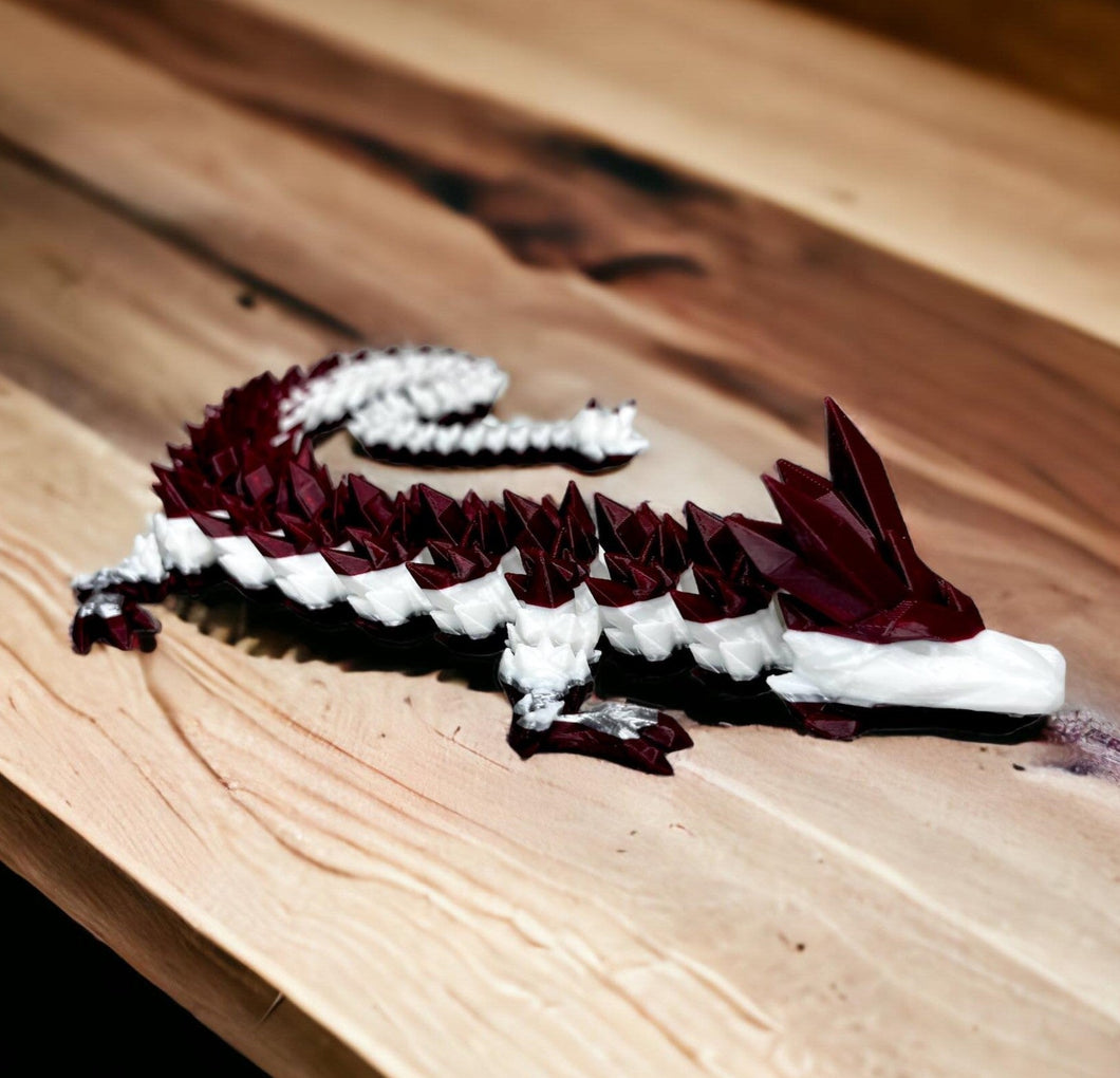 3D Printed STREETER DRAGON - Custom Colors Available For Any Team!