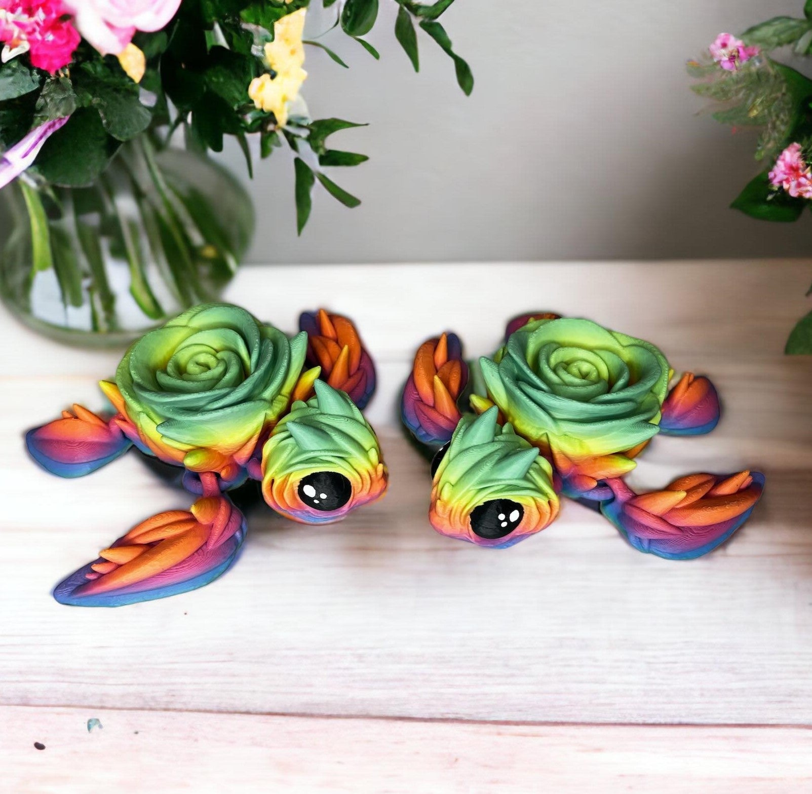 3D Printed Rose Turtle GressCustoms 3d-printed-rose-turtle-gresscustoms