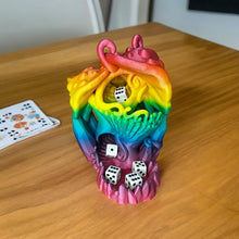 Load image into Gallery viewer, 3D Printed Mushroom Fantasy Dice Tower
