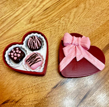 Load image into Gallery viewer, Forever Clicky Heart Box of Chocolates - Sensory Keyboard Click Fidget for Valentine&#39;s Day
