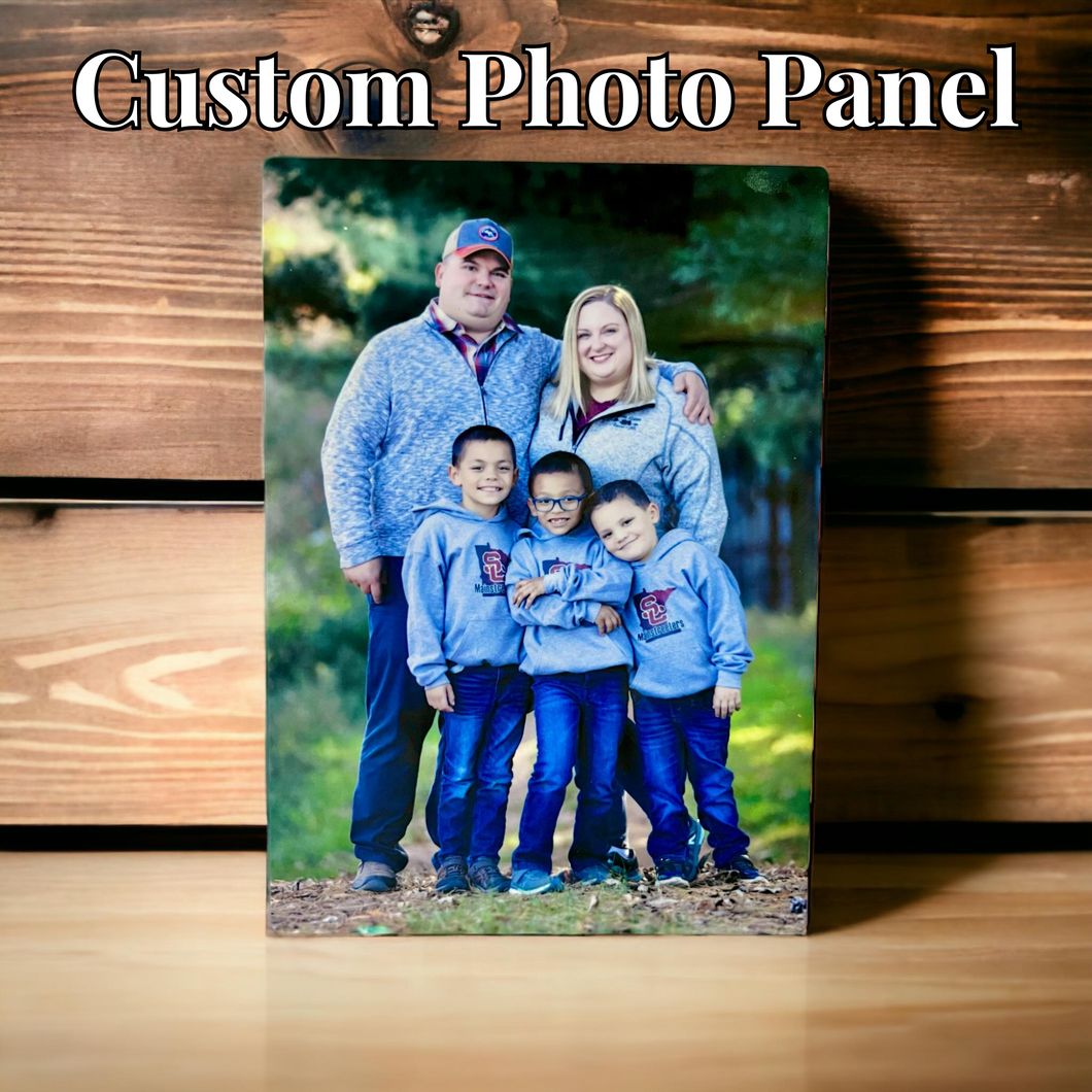 Custom Photo Panel with Stand