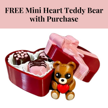 Load image into Gallery viewer, Forever Clicky Heart Box of Chocolates - Sensory Keyboard Click Fidget for Valentine&#39;s Day
