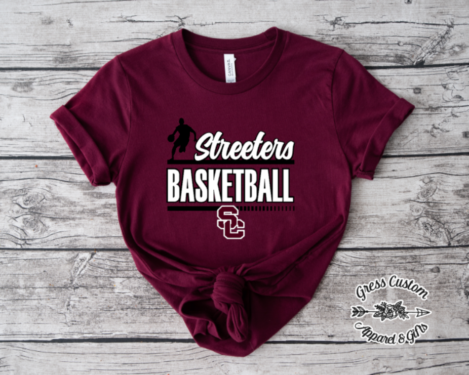 Streeters Basketball Player (Youth and Adult)