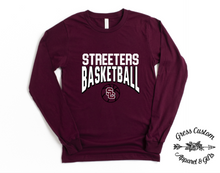 Load image into Gallery viewer, Streeters Basketball, Maroon (Youth and Adult)
