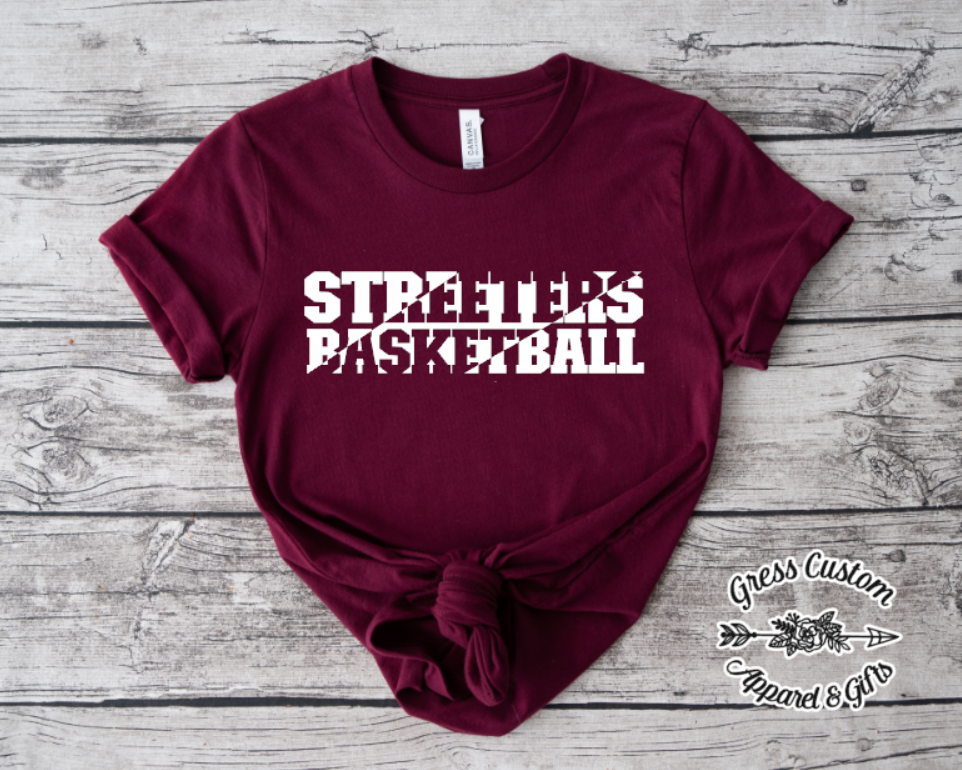 Streeters Basketball Slant (Youth and Adult)