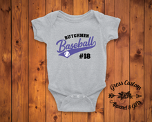 Load image into Gallery viewer, Classic Dutchmen Baseball Light Grey (Baby, Toddler, Youth, and Adult)
