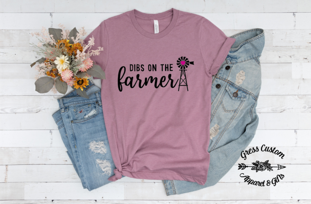 Dibs On The Farmer T-Shirt (Adult)