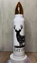 Load image into Gallery viewer, Eat Organic Venison 32 oz Sublimation Bullet Thermos, Deer Hunting Gift
