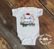 Load image into Gallery viewer, I want a hippopotamus for Christmas Baby, Toddler, Youth
