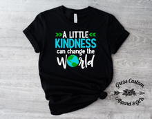 Load image into Gallery viewer, A Little Kindness Can Change The World T-Shirt (Youth and Adult)
