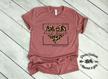 Load image into Gallery viewer, Leopard Free Spirit Kind Heart Brave Soul T-Shirt (Adult)
