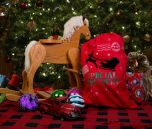 Load image into Gallery viewer, Extra Large Santa Bag With Strap, Personalization Available
