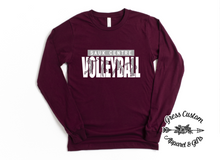 Load image into Gallery viewer, Streeters Volleyball Players Maroon (Youth and Adult)
