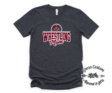 Load image into Gallery viewer, Wrestling Mom Shirt, Personalize With Team Colors
